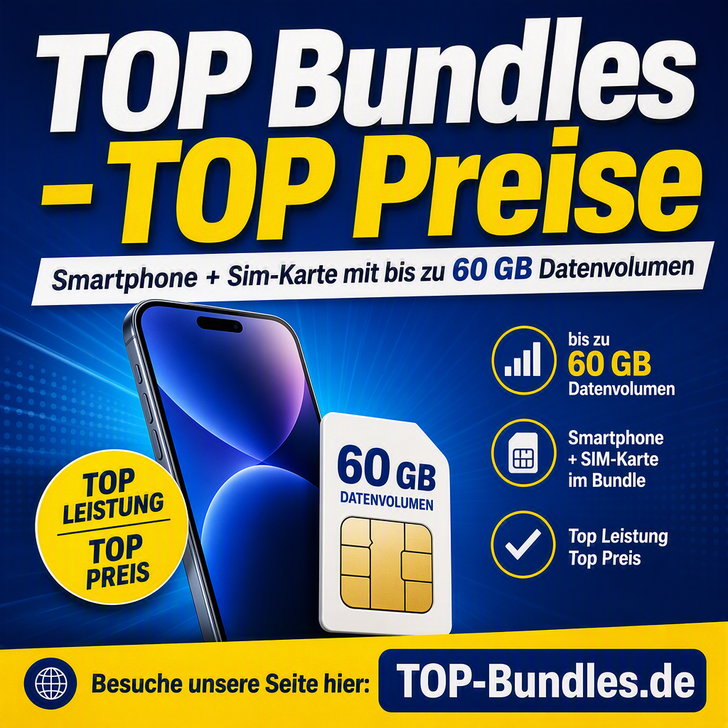 Bundles mit 60 GB Datenvolumen