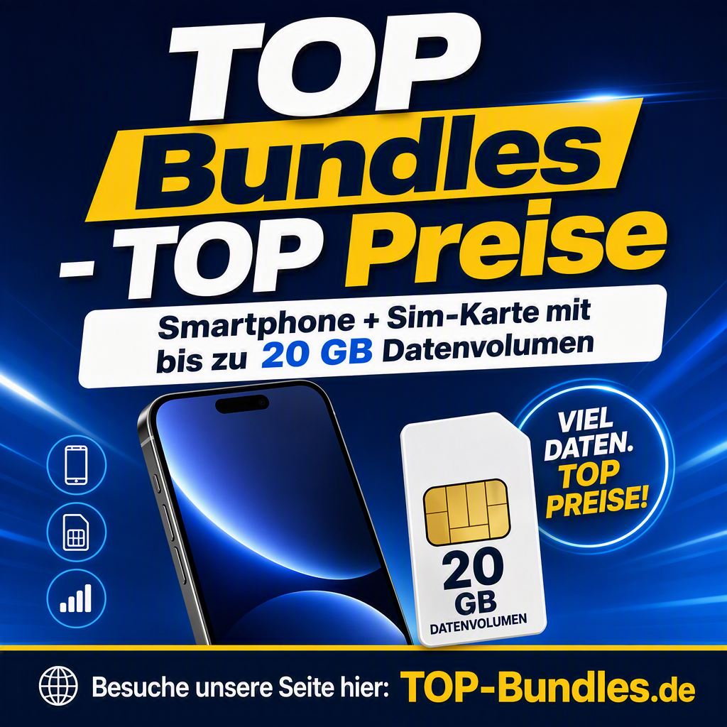 Bundles mit 20 GB Datenvolumen