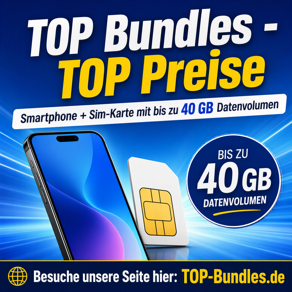Bundles mit 40 GB Datenvolumen